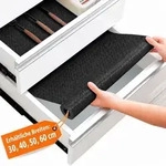 Relaxdays Schubladenmatte zuschneidbar 6m Schwarz