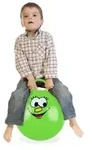 Relaxdays H&uuml;pfball f&uuml;r Kinder Gr&uuml;n