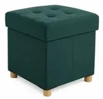 Relaxdays Hocker mit Stauraum T&uuml;rkis