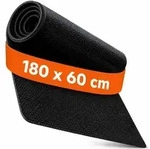 Relaxdays Bodenschutzmatte f&uuml;r Fitnessger&auml;te Schwarz