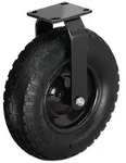 Relaxdays Bockrolle 3.50-4 Schwarz