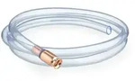Relaxdays Pumpschlauch zum Umf&uuml;llen 187 cm Kupfer,Transparent