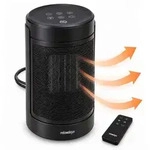 Relaxdays Heizl&uuml;fter PTC Keramik 1500 W Schwarz