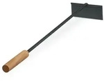 Relaxdays Aschekratzer mit Holzgriff Hellbraun,Schwarz