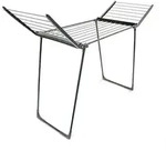 Relaxdays Standtrockner klappbar schwarz Schwarz