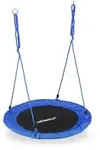 Relaxdays Nestschaukel 110 cm Wei&szlig;,Blau,Schwarz