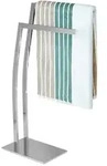 Relaxdays Handtuchhalter Edelstahl WIMEDO Silber
