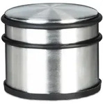Relaxdays T&uuml;rstopper Edelstahl XL Schwarz,Silber