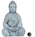 Relaxdays Buddha Figur 50 cm Grau