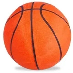 Relaxdays Basketball Gr&ouml;&szlig;e 7 Orange,Schwarz