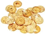 Relaxdays Goldtaler Piraten Gold
