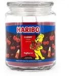 Haribo Duftkerze TM Blau,Dunkelrot,Transparent