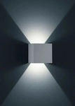 Helestra A28442.46, Helestra Siri 44 - L LED Au&szlig;enwandleuchte silbergrau