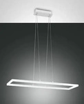 Fabas Luce 3394-45-102, Fabas Luce Bard LED Pendelleuchte, rechteckig wei&szlig;