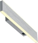 HELL 40243/1-36, HELL Delta LED Wandleuchte Aluminium mattiert