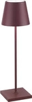 Zafferano AiLati LD0340X3, Zafferano AiLati Poldina Pro LED Akkuleuchte bordeaux