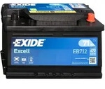 Exide Excell EB712 12V 71Ah Autobatterie