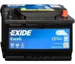 Exide Excell EB740 12V 74Ah Autobatterie