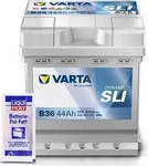 Varta 544401042, VARTA B36 Dynamic SLI Autobatterie 12V 44Ah 544401042, inklusive EUR