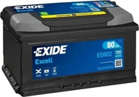 Exide Excell EB802 12V 80Ah Autobatterie
