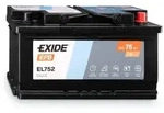Exide EL752, Exide EL752 EFB Autobatterie 12V 75Ah