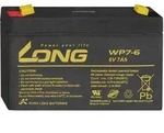 LONG Bleiakku WP7-6 6V 7Ah