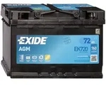 Exide EK720 AGM Autobatterie 12V 72Ah ersetzt EK700
