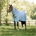HORSEWARE Fliegendecke AMIGO Bug Rug heatherblue/blue & silver 145 cm