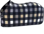 ESKADRON Classic Sports Fleece Check Abschwitzdecke navy/sierra/orchid/white...
