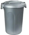 KERBL Futtertonne mit Deckel