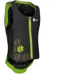 KOMPERDELL R&uuml;ckenprotektor Ballistic Vest Junior schwarz/gr&uuml;n 116