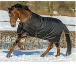 bucas Outdoordecke Irish Turnout 150 g black/gold 155 cm