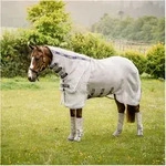 HORSEWARE Fliegendecke Rambo Protector Plus silver/navy 145 cm