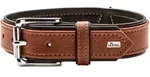 HUNTER Halsband Canadian Up cognac/schwarz 45