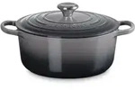 Le Creuset Br&auml;ter rund Signature 26 cm Flint