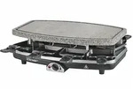 CLOER Raclette 6430 mit Naturstein 1100Watt schwarz