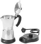 CILIO Espressokocher 6 Tassen Aluminium elektrisch 480 W &Oslash;11,5cm