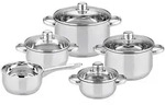 ELO Topfset "Galactica" 5-teilig silber
