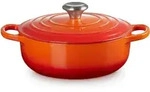 Le Creuset Sauteuse Signature 24 cm Ofenrot