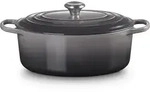 Le Creuset Br&auml;ter Signature, oval, 31 cm Flint