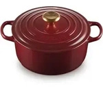 Le Creuset BR&Auml;TER RUND SIGNATURE 24 CM RH&Ocirc;NE