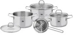 ELO Topfset "Twice" 4-teilig silber