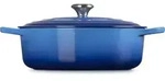 Le Creuset Gourmet-Br&auml;ter Signature rund 30 cmAzure