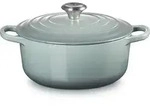 Le Creuset Br&auml;ter Signature rund 20 cm Sea Salt