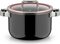 WMF Fusiontec Function Pro, Kochtopf mit Deckel, 24 cm, Black