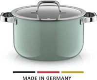 WMF Fusiontec Mineral Pro, Kochtopf mit Deckel, 24 cm, Eucalyptus Haze