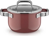 WMF Fusiontec Mineral Pro, Kochtopf mit Deckel, 16 cm, Rose Quartz