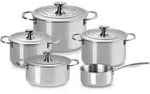 Le Creuset 3-ply PLUS 5-teiliges Kochtopfset