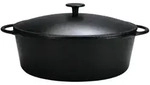 KARL KR&Uuml;GER G&auml;nsebr&auml;ter Rustika 7,5 l &Oslash;34cm schwarz matt