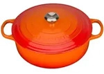 Le Creuset Gourmet-Br&auml;ter Signature 30 cm rund Ofenrot 3,5 L